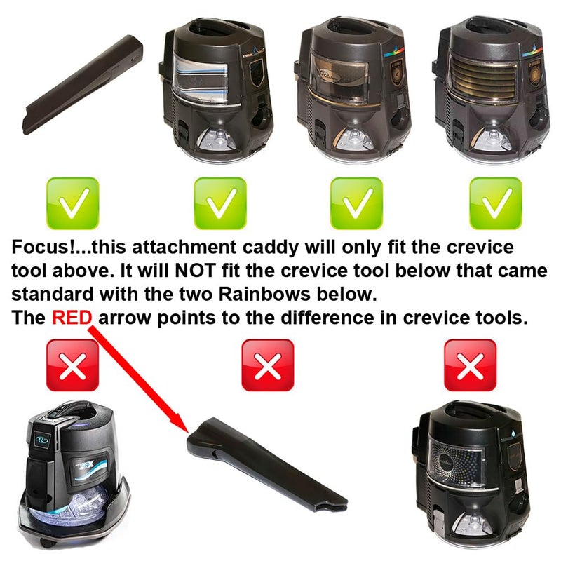 Rainbow Genuine E2 Type 12 and E-2 (eSERIES) Attachment Caddy, Version 1 - Image 2